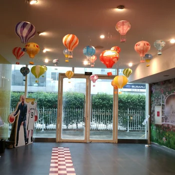Pool Puhkust Teenetemärgi Raamatu Laternate Laste Sünnipäeva Teenetemärgi Baby Room Dekoratsioon Hot Air Balloon Kleit Üles