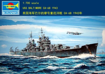 Trumpeter 1/700 05724 USS Baltimore CA-68 1943