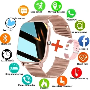 2022 Uus Smart Watch Naisi Täis Touch Käevõru Fitness Tracker vererõhk Bluetooth Helistamine Smart Watch PK GTS 2 Smartwatch Mehed
