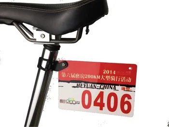 Jalgratta Registreerimismärk Omanik Road Bike Triatloni Racing Kaardi Bracket Mount