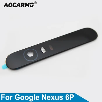 Aocarmo Jaoks Huawei Google Nexus 6P Tagumine Tagasi Kaamera Objektiivi Klaasi Liimiga Kleebis Varuosad