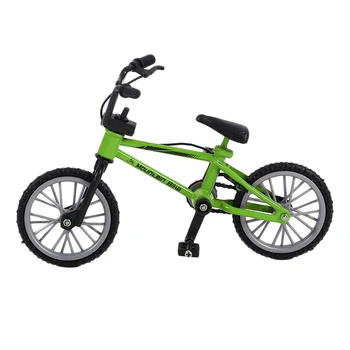 BMX Fingerboard jalgratta Mänguasjad Koos Piduri Trossi Sinine Simulatsiooni Sulamist Sõrme BMX Bike Lastele Kingitus, Mini Suurus bike Set mänguasjad poiss