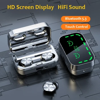 KINGSTAR TWS Fone Bluetooth-5.3 Kõrvaklapid Juhtmeta Kõrvaklapid Touch Control Earbuds Koos Mic-Hifi-Stereo-In-ear Sport Peakomplekt