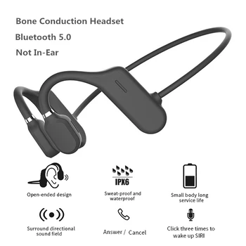 Luu Juhtivus Kõrvaklapid 5.0 Bluetooth Traadita Ole In-Ear Headset IPX5 Veekindel Sport Kõrvaklapid Kerge Kõrva Konks